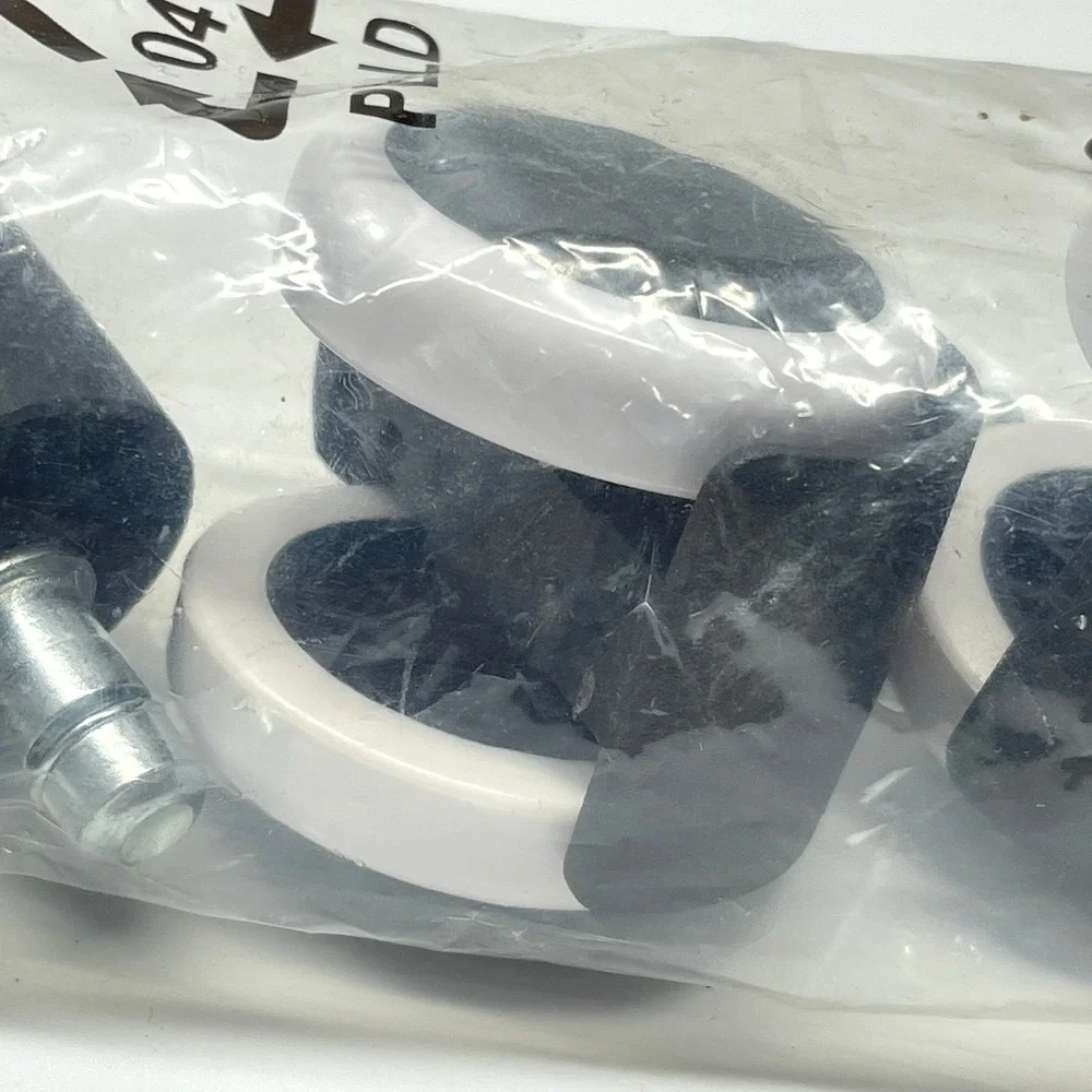 Office‎ Chair Caster Wheels Rollerblade Style Smooth & Quiet Replacement Set 2